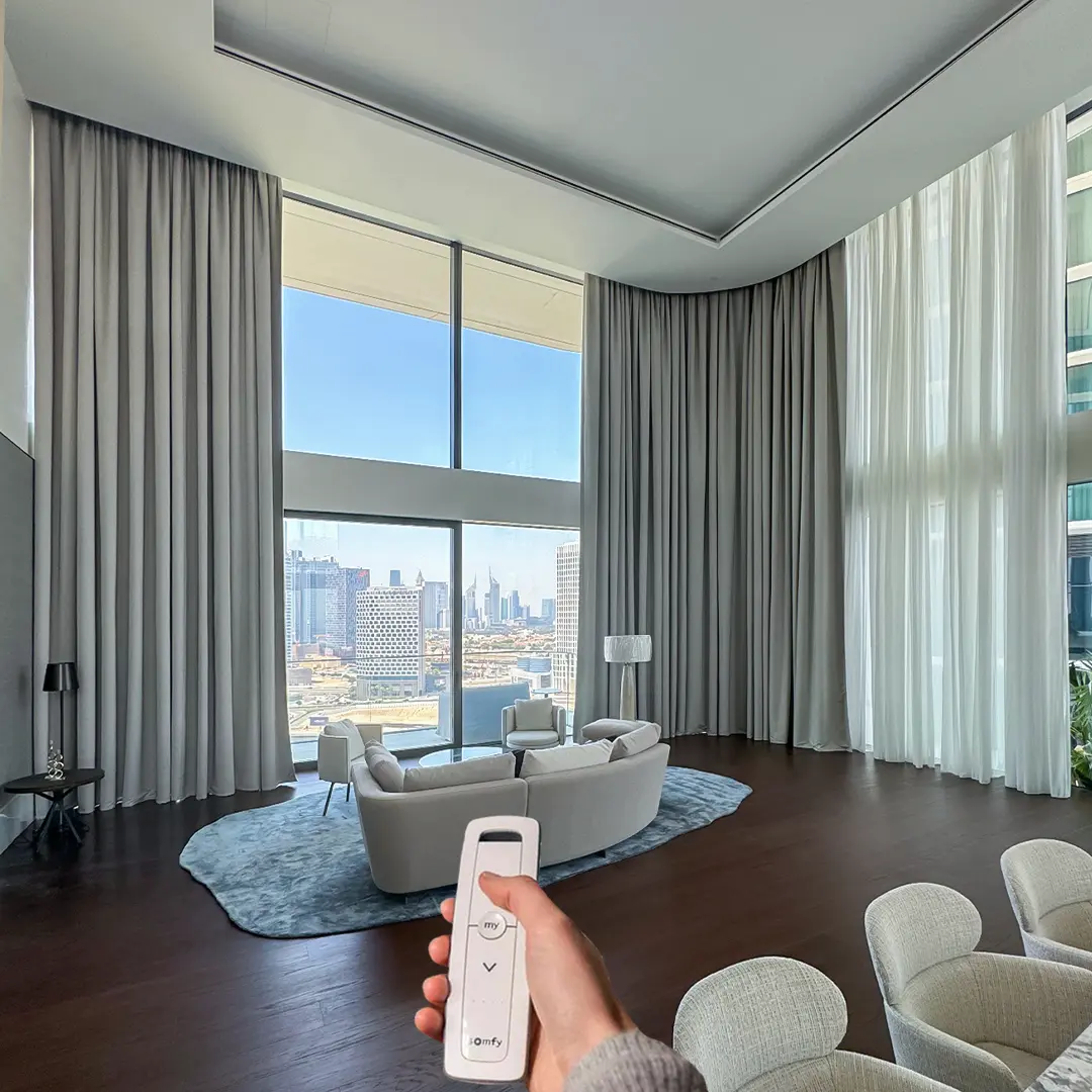 Smart Motorized Blackout Curtains