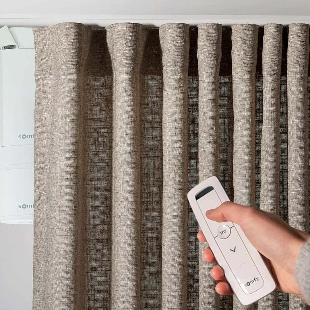 Smart Motorized Curtains (Ripple Fold/ Easy Wave)
